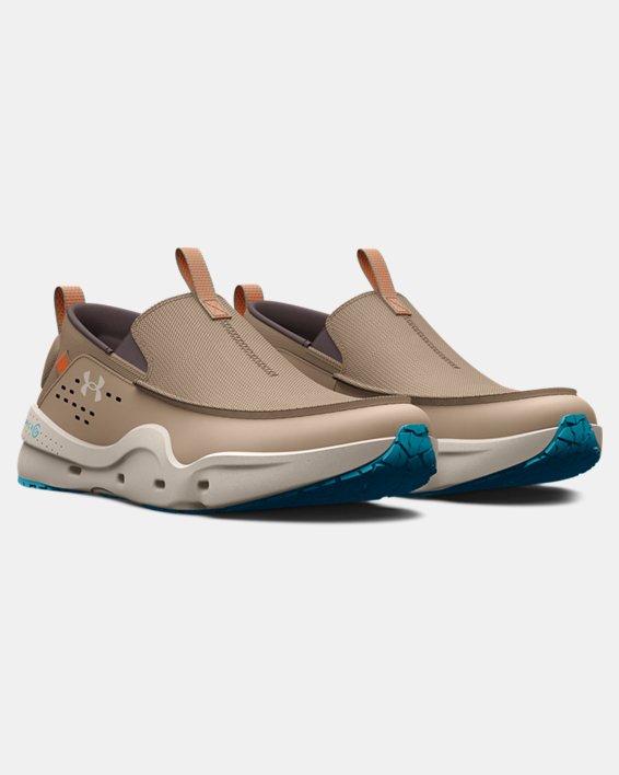 Men's UA Micro G® Kilchis Slip Recover Fishing Shoes, Brown, pdpMainDesktop image number 3